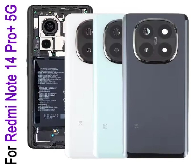 Xiaomi Redmi Note 14 Pro Plus Back Panel Replacement with Free Back Cover & Tempered Glass – FeelHut