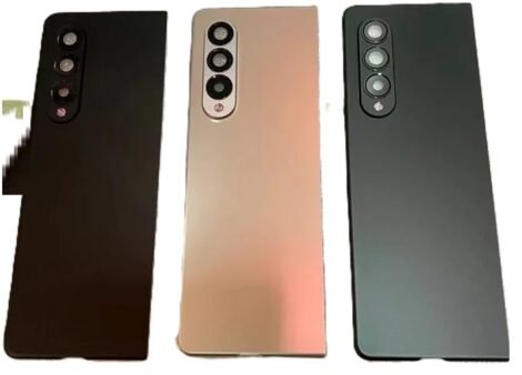 Samsung Galaxy Z Fold 3 5G Black Back Panel – Original Replacement Housing