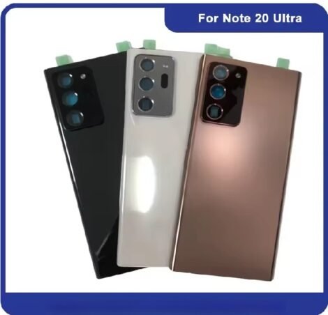 Samsung Galaxy Note 20 Ultra Mystic Black Back Panel durable replacement glass