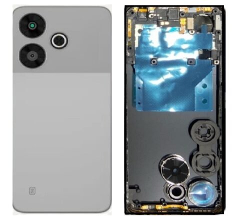 Poco M6 Plus 5G White Full Body Housing