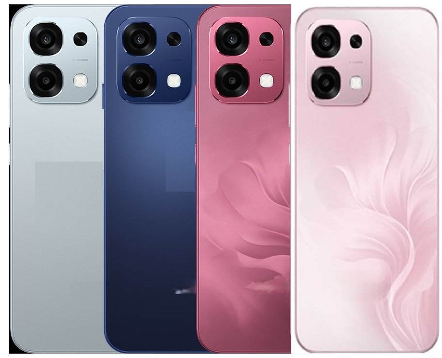 FOR-OPPO A6 Pro 5G Full Housing – Blue, Red, Olive & Pink